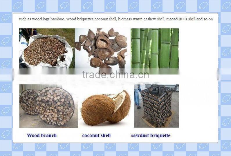 waste recycling machinery jute stick charcoal powder machine
