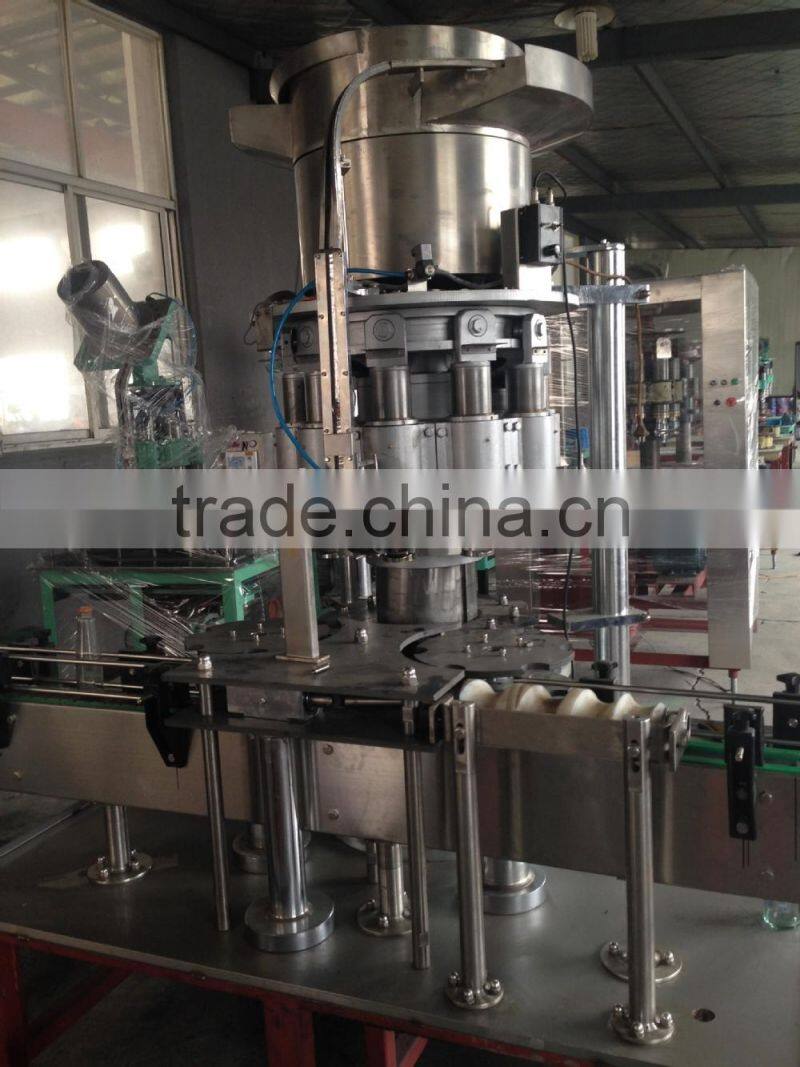 Automatic Carbonated/Sparkling Drink Glass Bottle Filling Machine/Bottling Line
