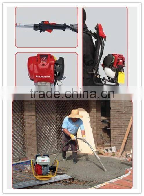 gasoline vibrator with bagpack