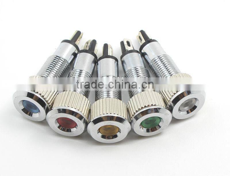 8mm metal indicator pilot lamp GQ8C-D