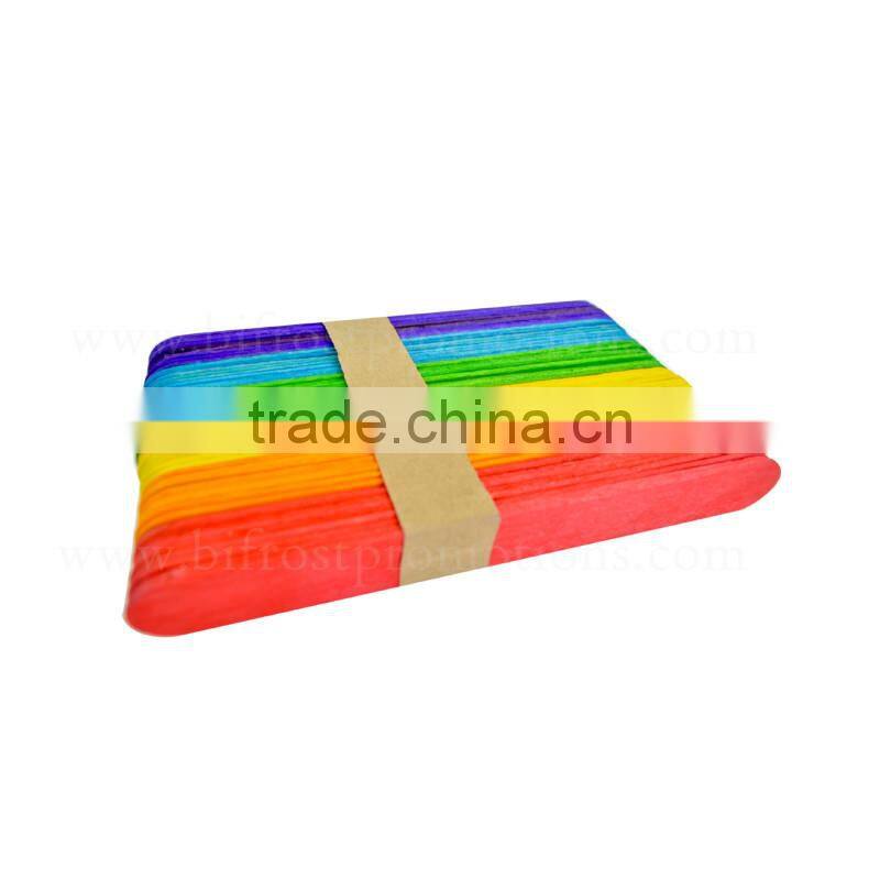 Different Children Color Sterilize Disposable Wooden Tongue Depressor