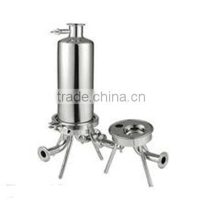 sanitary or single sanitary filter housing, cartridge filter housing