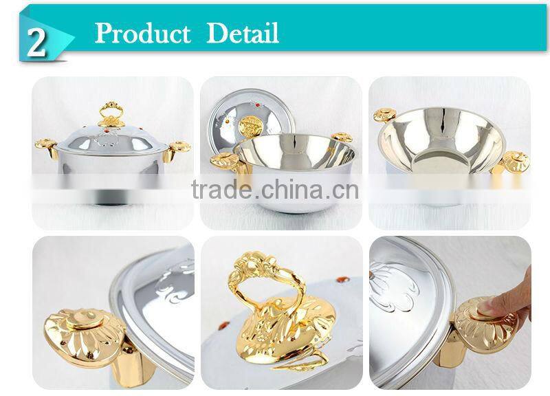 High quality double wall stainless steel vacuum warmer container (CSUI)