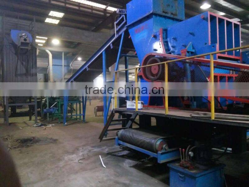 crushing separation recycling waste motor rotor processing equipment