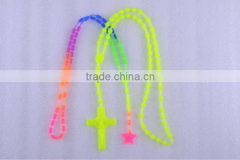 cross silicone necklace