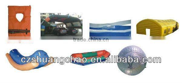 Tarpaulin hot air welding machine