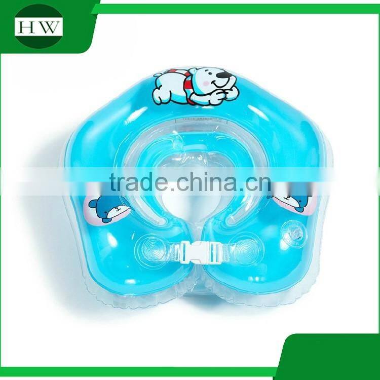 customized inflatable baby donut swim neck collar ring inflatable baby infant swimming floating neck ring