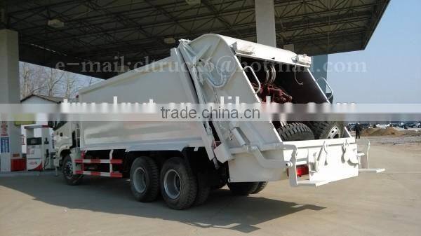 240hp 6*4 18m3 FONTON Compression Garbage Truck