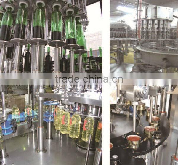 Shanghai Equipmeng of 3-in-1 Liquid Filling Production Line