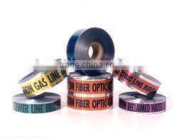 PE Warning Tape Hazard Warning Tape Underground Detectable Warning Tape