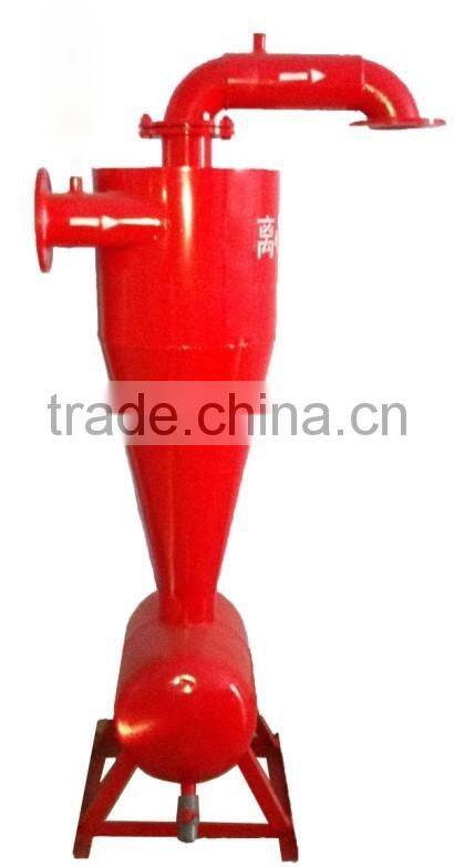 Heavy metal drip irrigation system hydro-cyclone sand water filter