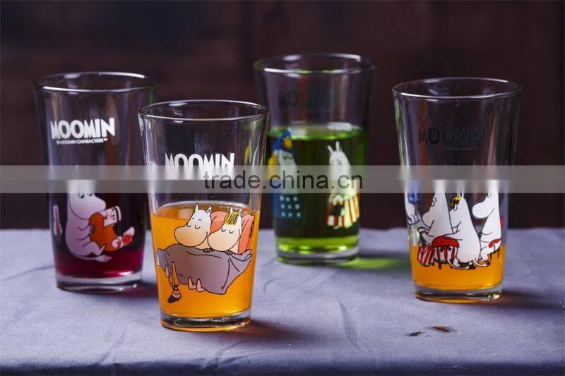 470ml clear glass cups glass beverage cup