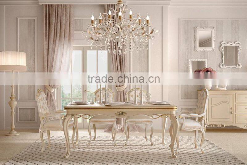 Baroque Antique Style Italian Dining Table