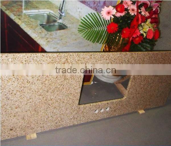 Beige marble bathroom vanity top countertops