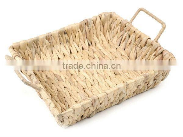 Cheap water hyacinth bread tray