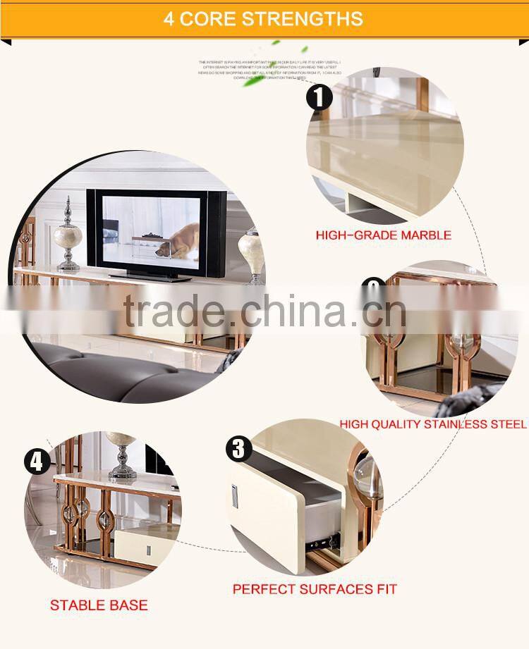 E366 Europe Easy Standard Cheap Modern TV Stand Showcase