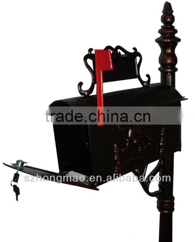 Aluminum Mailbox Stand