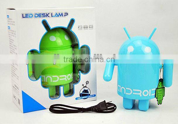 Supply fashion Robot 16LED folding rechargeable table lamp