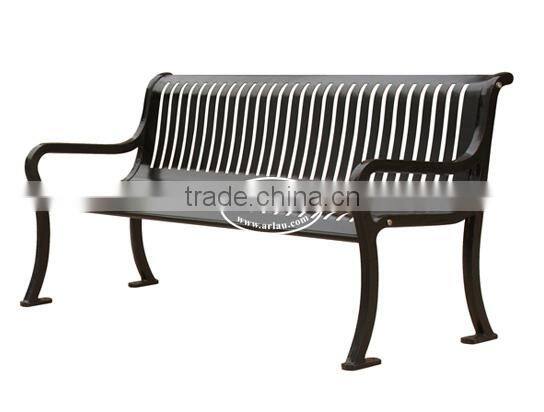 Arlau Cheap Furniture For Sale,Outdoor Cast Iron Park Bench,Beach Bench With Steel Frame