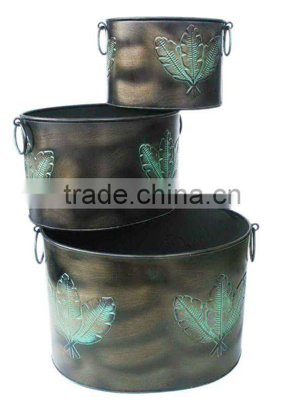 Metal Garden Planters