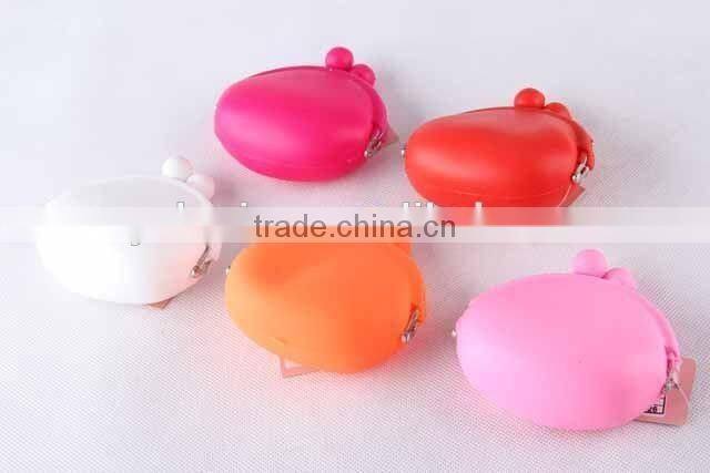 Heart-Shaped Coin Purse/Silicone Purse
