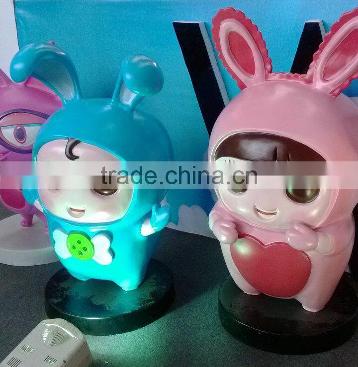 FRP brand display cartoon sculpture