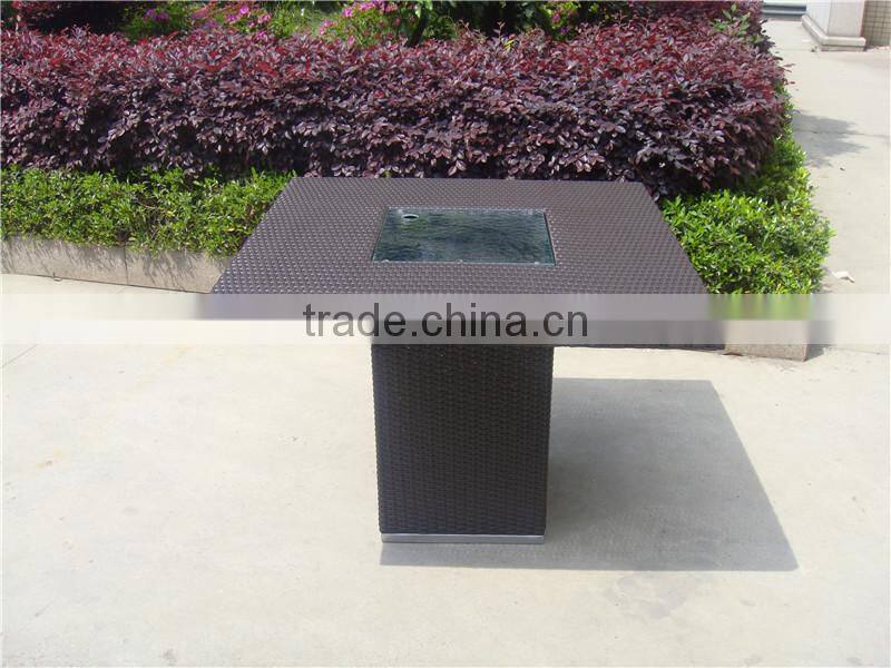 New Design Outdoor Furniture Rattan Club Bar set