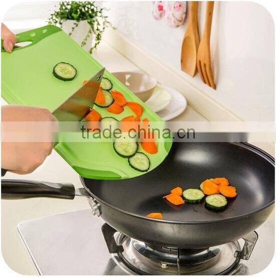 plastic thick chopping board with drain fruit chopping block wholesale cutting boards