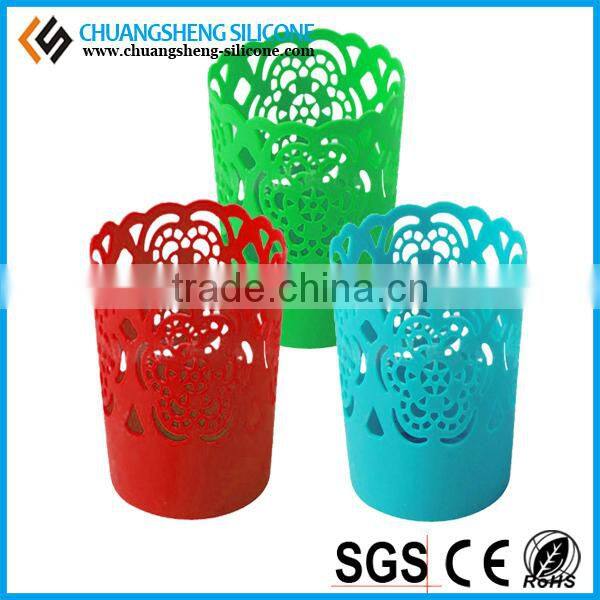 economic silicone bowl cover,coffee cup set with heat protection material