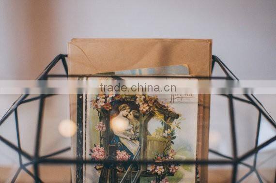 Large Wedding Card Holder Glass Box Mailbox Geometric Terrarium