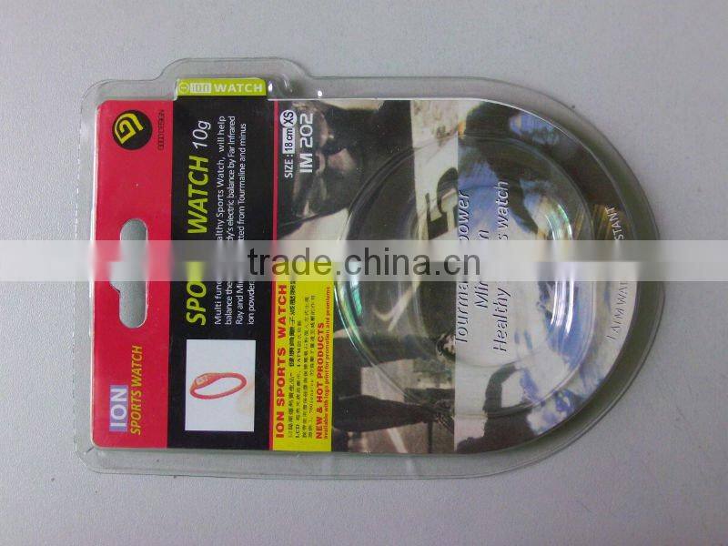 silicone ion sports watch silicone strap super thin silicone watch