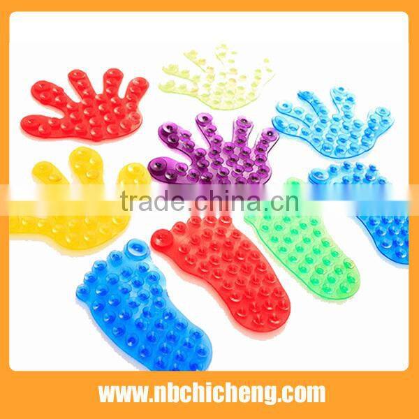 Easy grip suction hands bathroom accessory