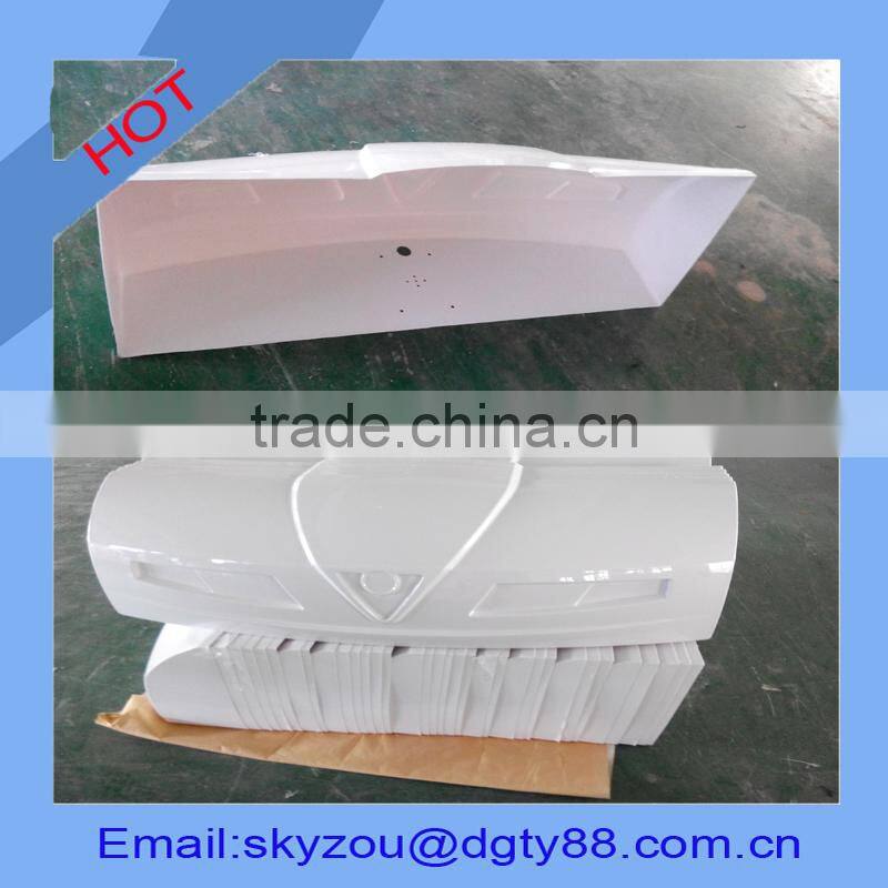 color printing plastic vacuum thermoformed process toy car body shell with high quality