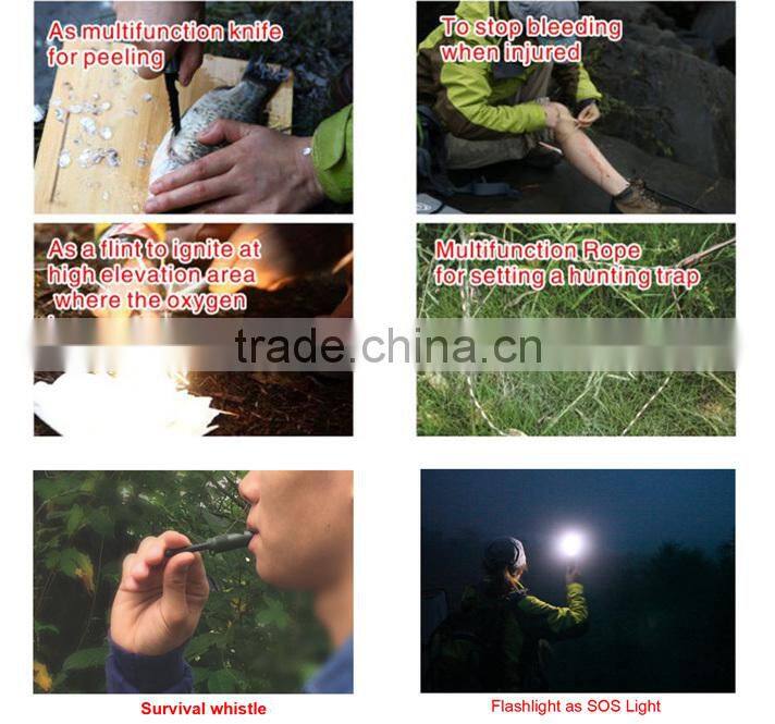 Emergency Car Escape Tool Vehicle Safety Products Multifunction Shovel With Backpack