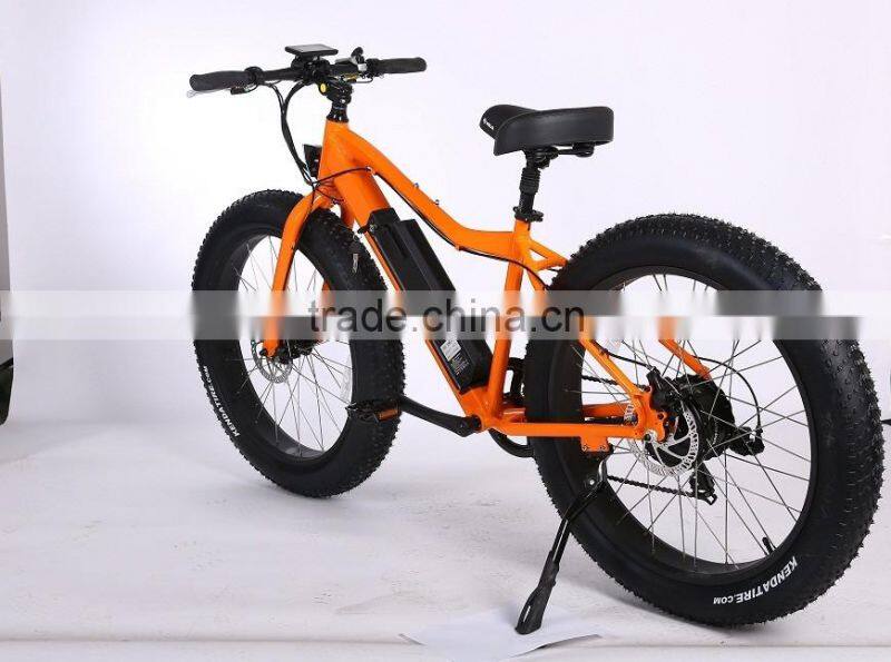 26 inch suspension 48V motor fat tire electric bike e bike