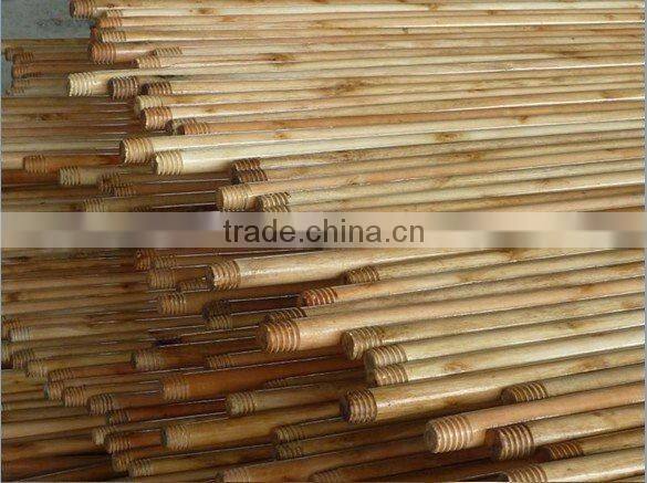 China Manufacturer OEM Varnish wooden broomstick handle