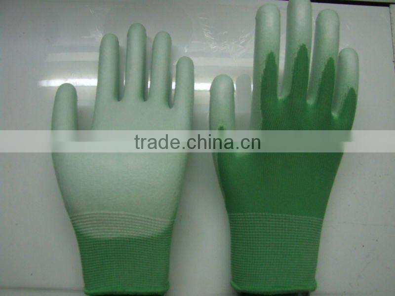 Nylon PU Gloves , Cut Resistance Gloves