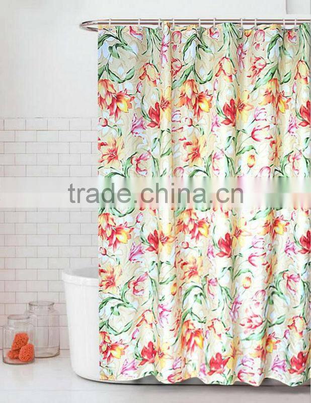 Waterproof curtain for bathroom