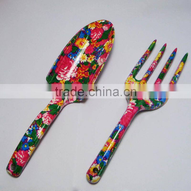 Hot sale new design mini floral garden tool sets for ladies