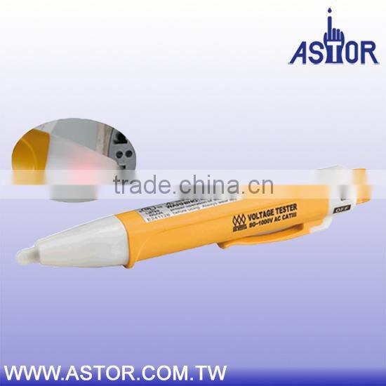 80 to 1000V AC Non-Contact Pocket Neon Voltage regulator Tester