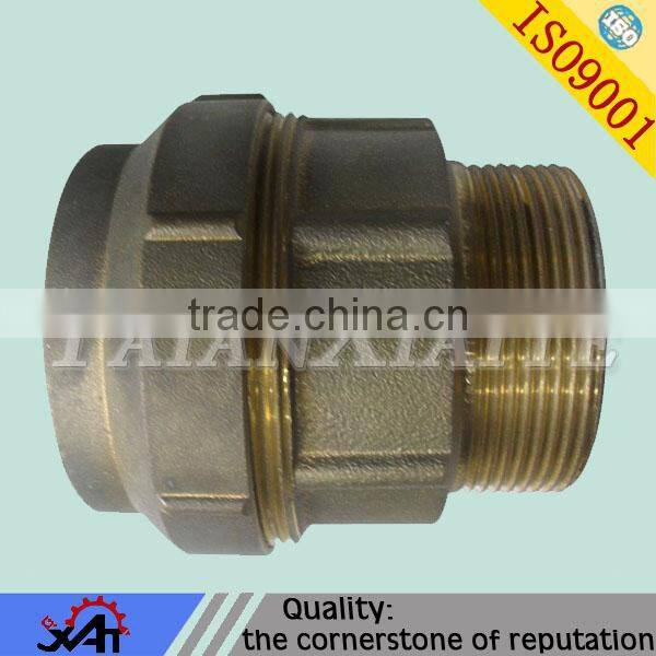 resin sand casting copper customized gas pipeline