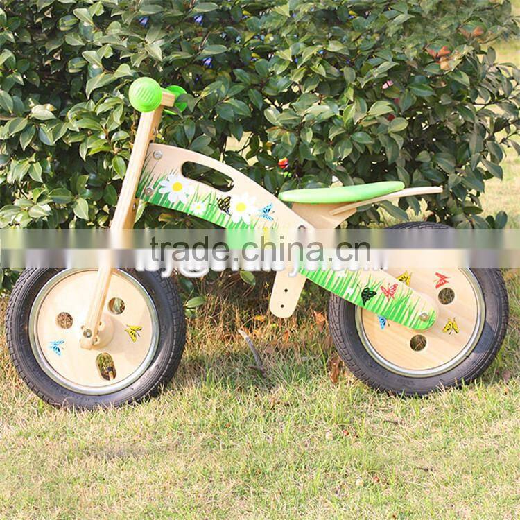 Top fashion children wooden small balance bike for 2 years old W16C179-S