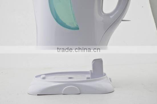 PLASTIC IMMERSED CORDLESS KETTLE WITH GOOD QUALITY
