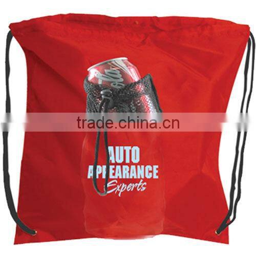 Bottle Polyester Drawstring Bag for Sport