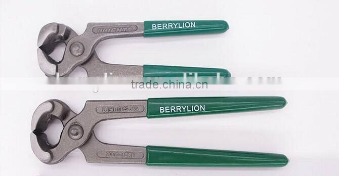 BERRYLION 8'' carbon steel 55# end cutting plier with soft handle