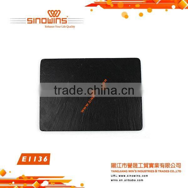 E1134 Heart Shape Rock Plate Japanese Sushi Serving Dish Plate