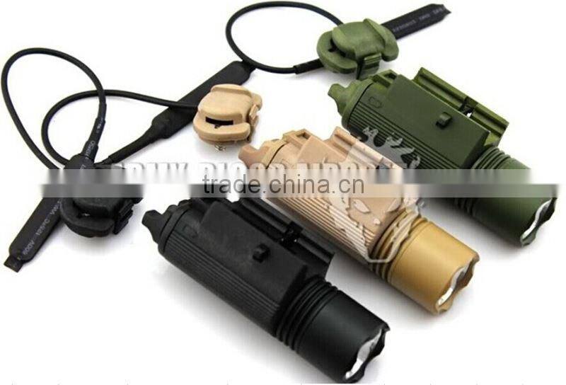 Erains TAC Optics M3 Airsoft 200 Lumens Pistol LED Flashlight Tactical LED light