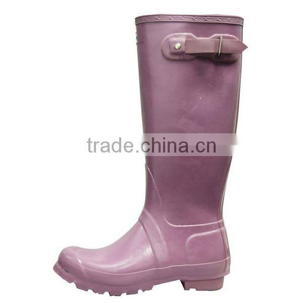 wholesale knee rubber rain boots for woman