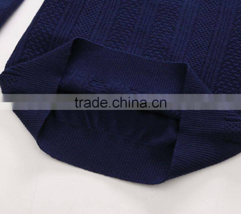 wholesale Knit Sweater Cashmere/wool v-neck Sweater Mens