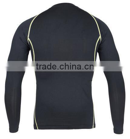 2016 Baseball Jerseys Long Sleeve Tight T Shirt for Men Running Workout